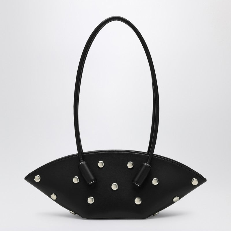 THEMOIRè Black Olimpia Medium Shoulder Bag
