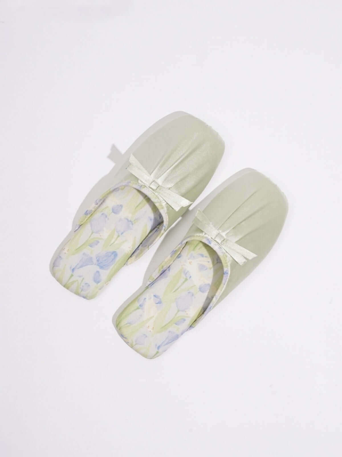 Ulivary Ink Floral Print Slippers (more colors)