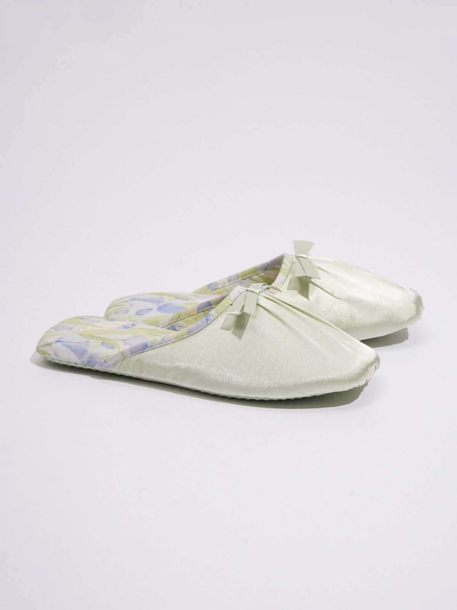Ulivary Ink Floral Print Slippers (more colors)