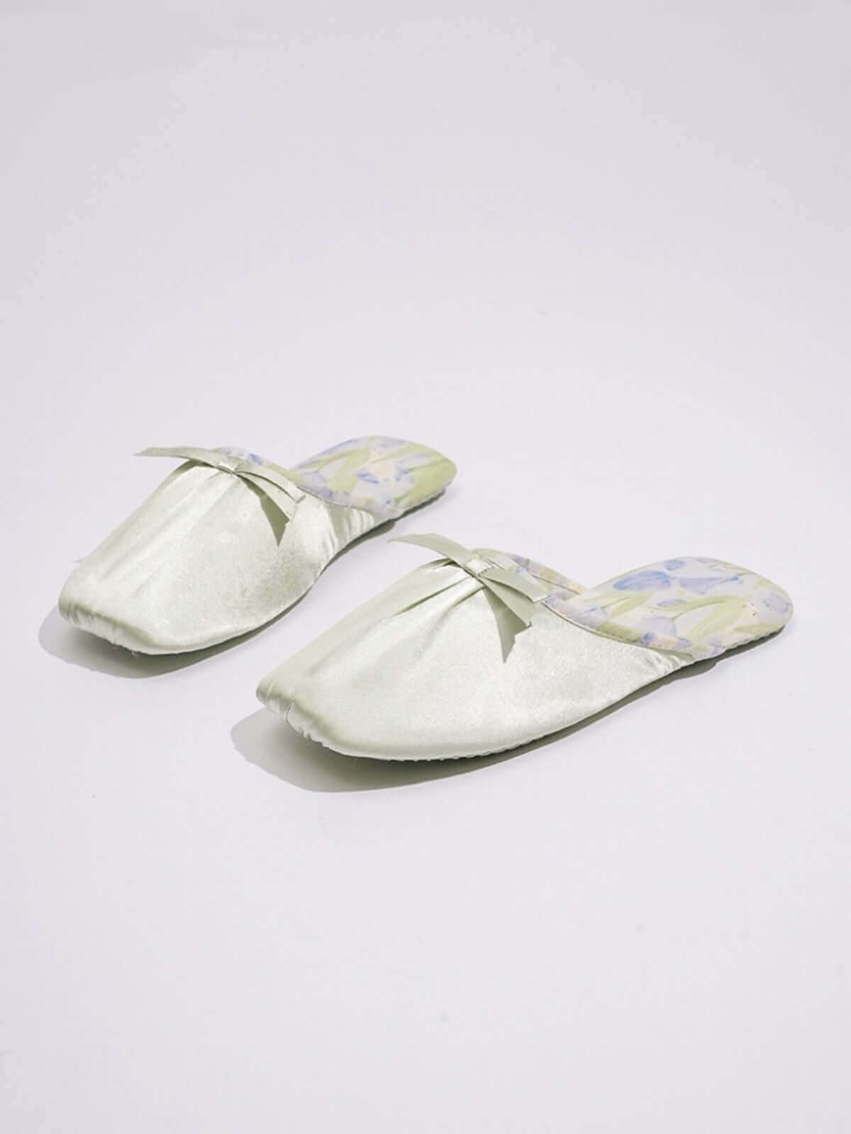 Ulivary Ink Floral Print Slippers (more colors)