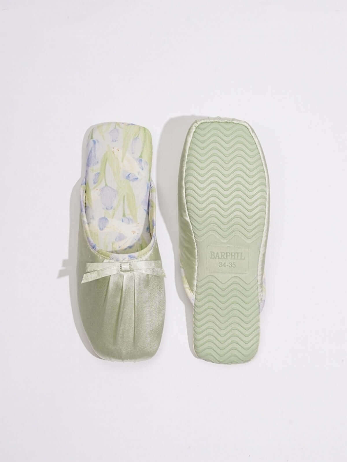 Ulivary Ink Floral Print Slippers (more colors)