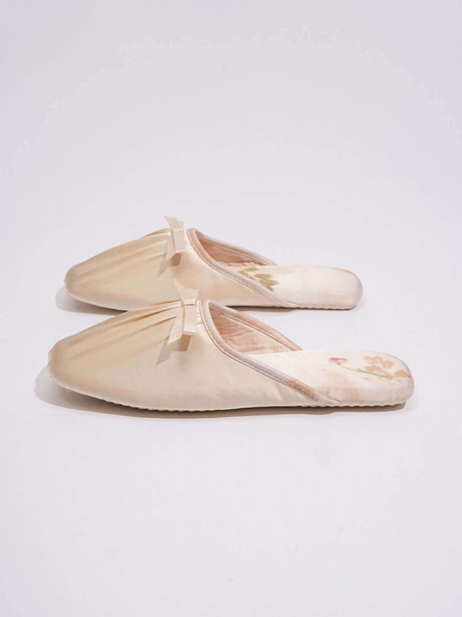 Ulivary Ink Floral Print Slippers (more colors)
