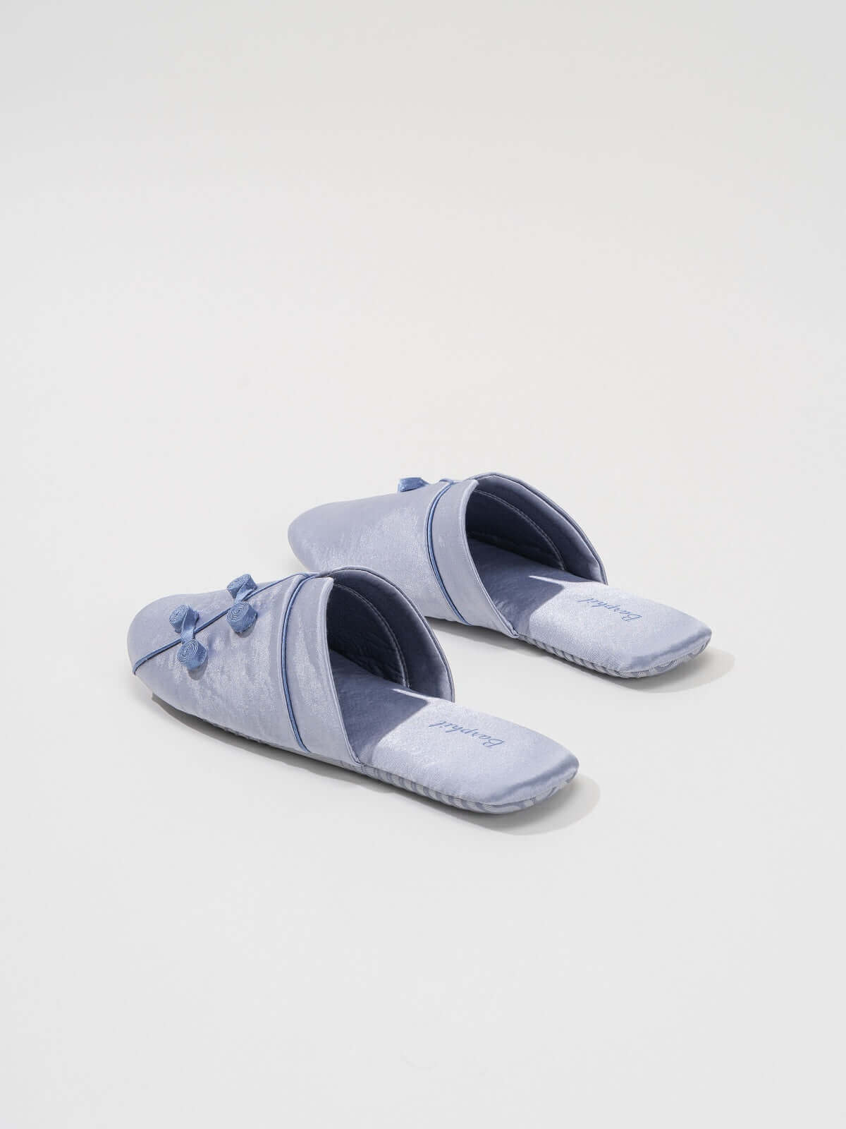 Ulivary Qipao Collar Buckle Asian Style Slippers