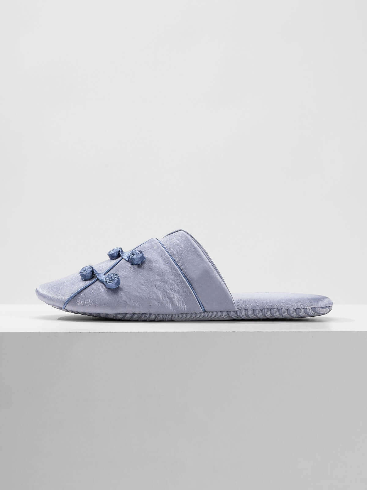 Ulivary Qipao Collar Buckle Asian Style Slippers