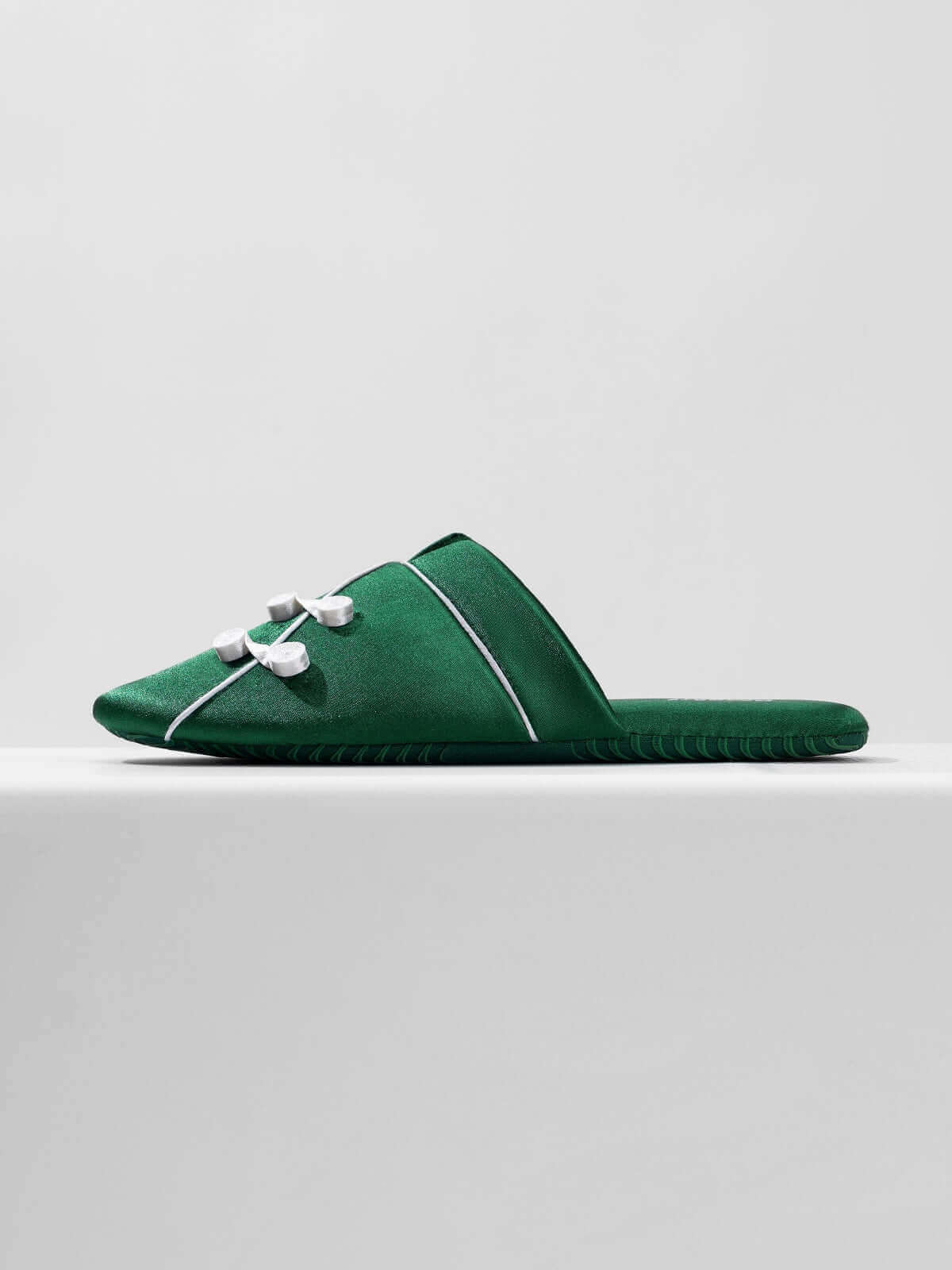 Ulivary Qipao Collar Buckle Asian Style Slippers