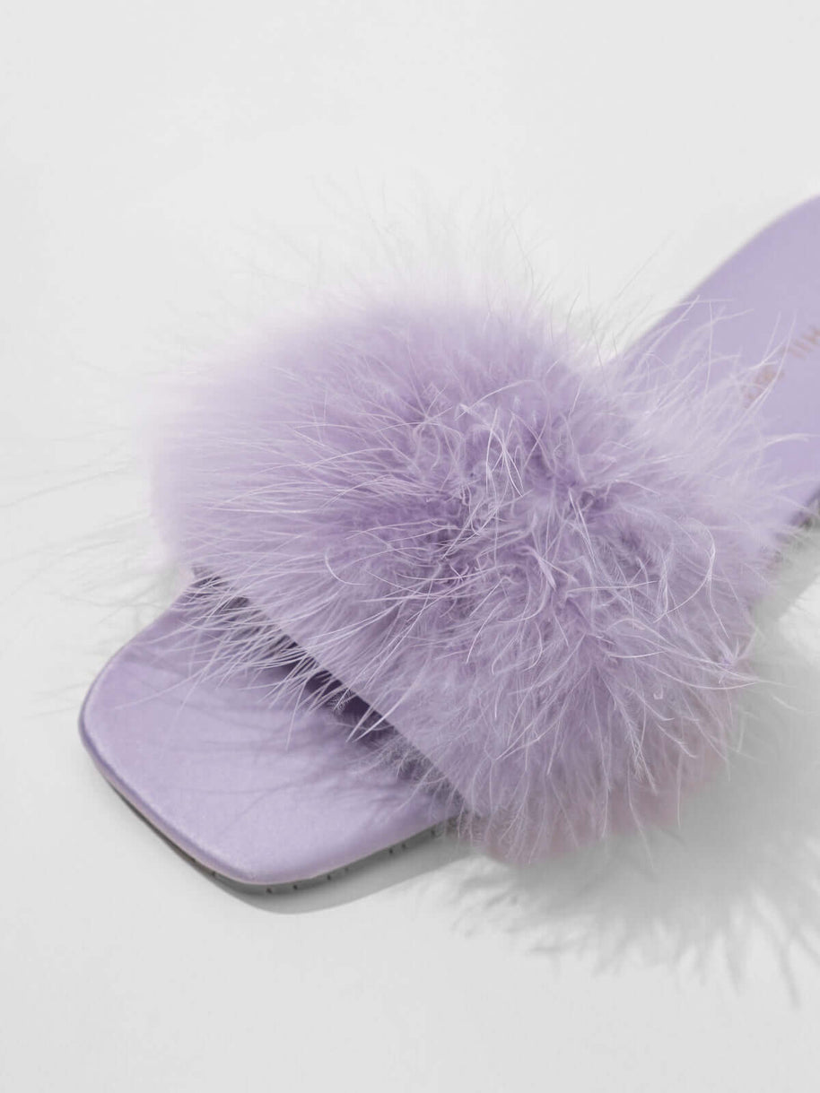Ulivary Classic Feather Slippers (more colors)