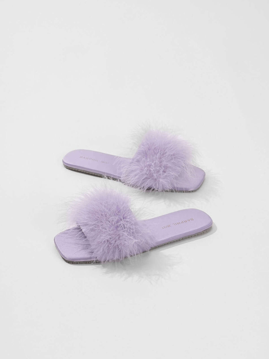 Ulivary Classic Feather Slippers (more colors)
