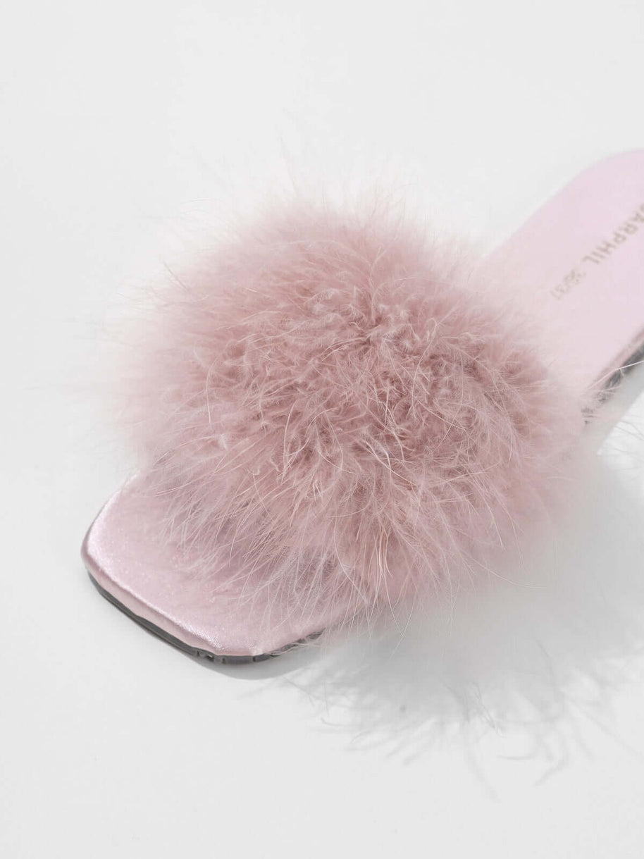 Ulivary Classic Feather Slippers (more colors)