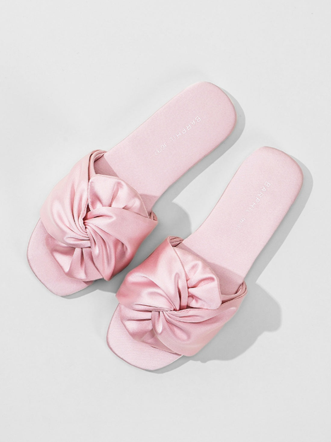 Ulivary Silky Satin Bow Slippers (more colors)