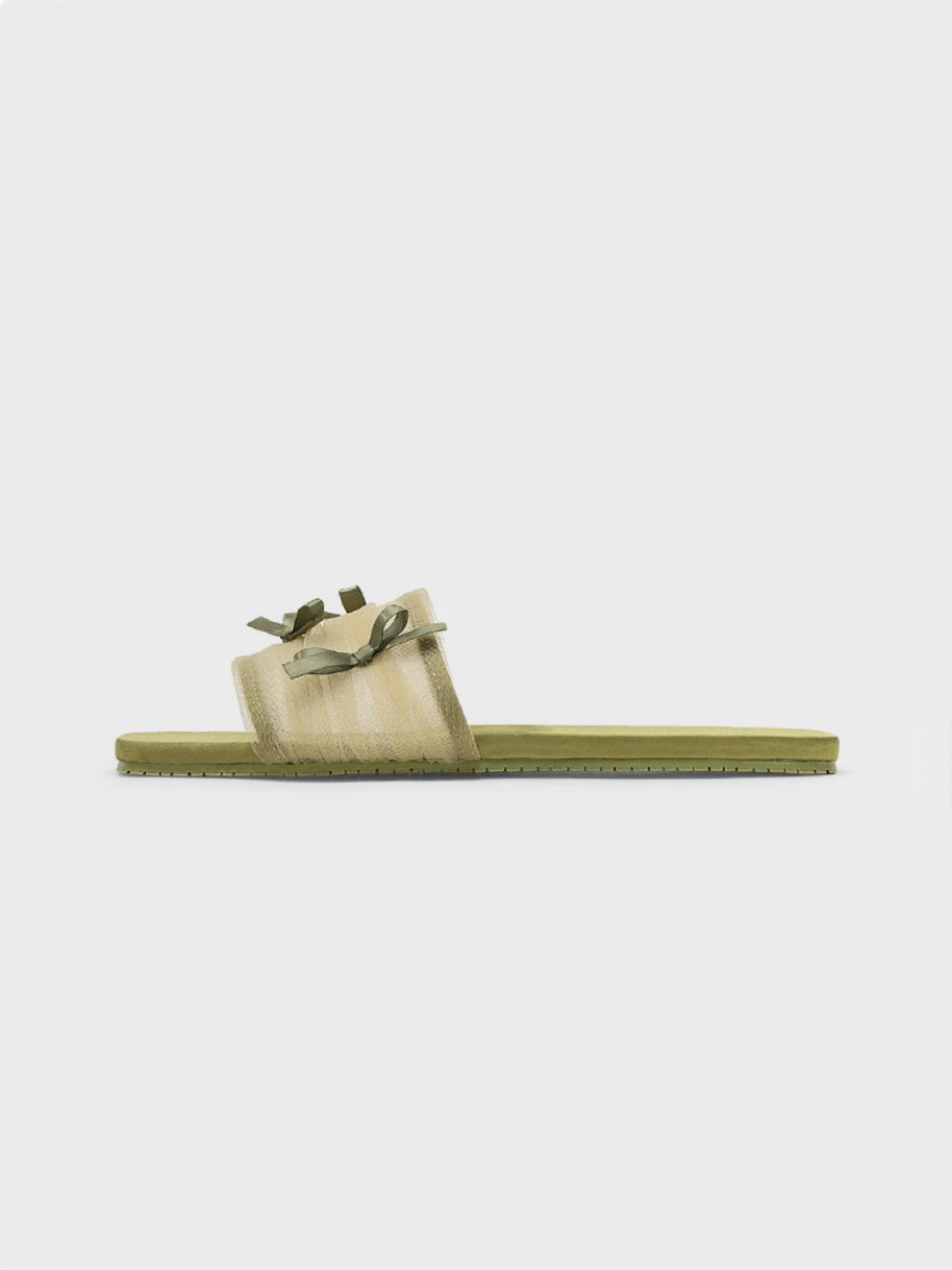 Ulivary Fairy Mesh Bow Home Slippers (more colors)
