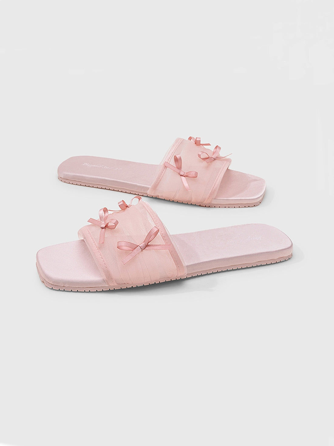 Ulivary Fairy Mesh Bow Home Slippers (more colors)