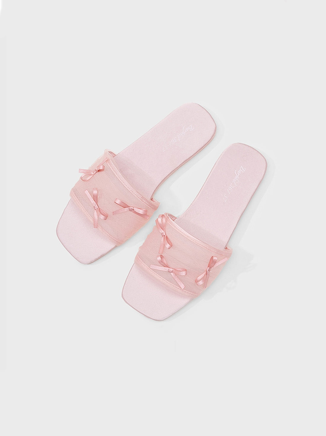 Ulivary Fairy Mesh Bow Home Slippers (more colors)