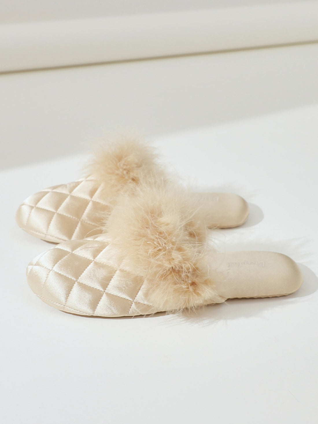Ulivary Cozy Fall & Winter Silk Satin Slippers (more colors)