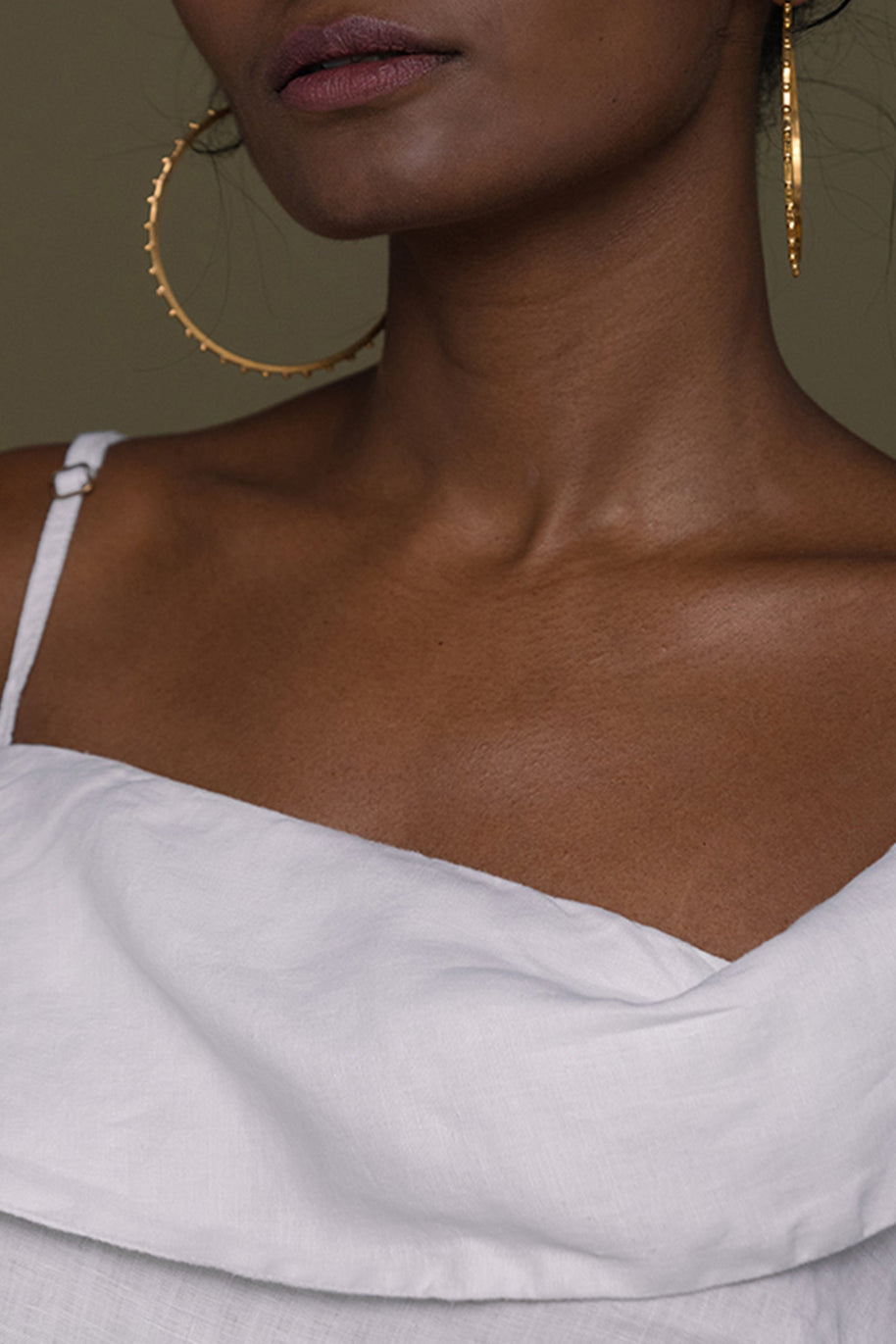 Wandering Wave Shirt In White
