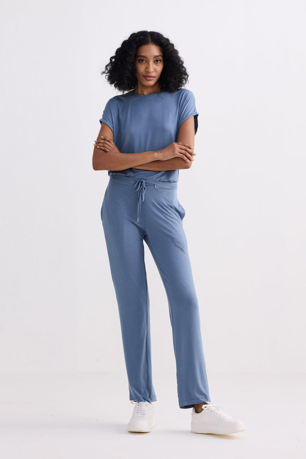 Reistor Relaxed Tee Set in Blue