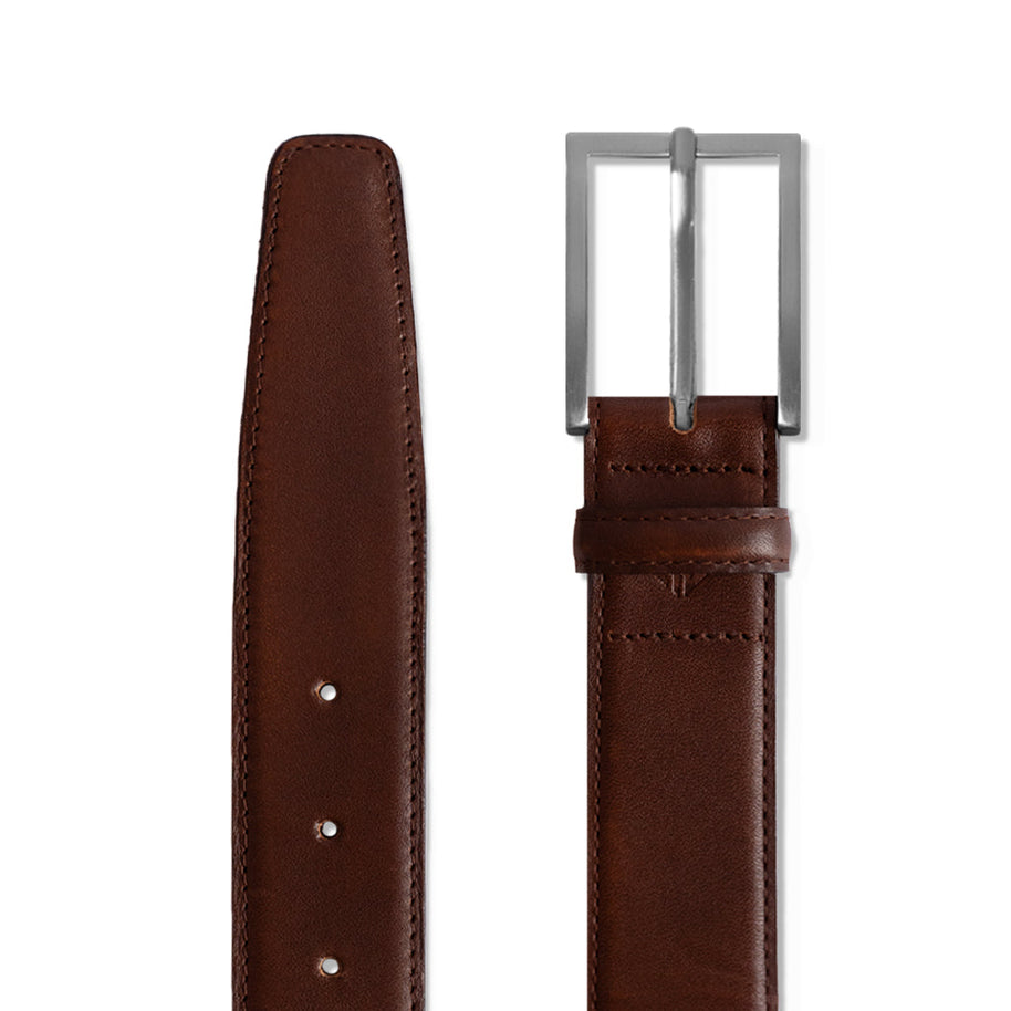 Amberjack Leather Belt (Chestnut)