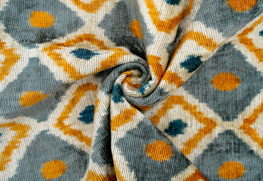 Handmade Throw Pillow Cover & Feather Insert | Orange Gray Pillow | Soft Throw Pillow| Luxury Decorative For Couch | 16 X 24 In