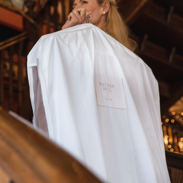 Hayden Hill Long Organic Cotton Hanging Bag