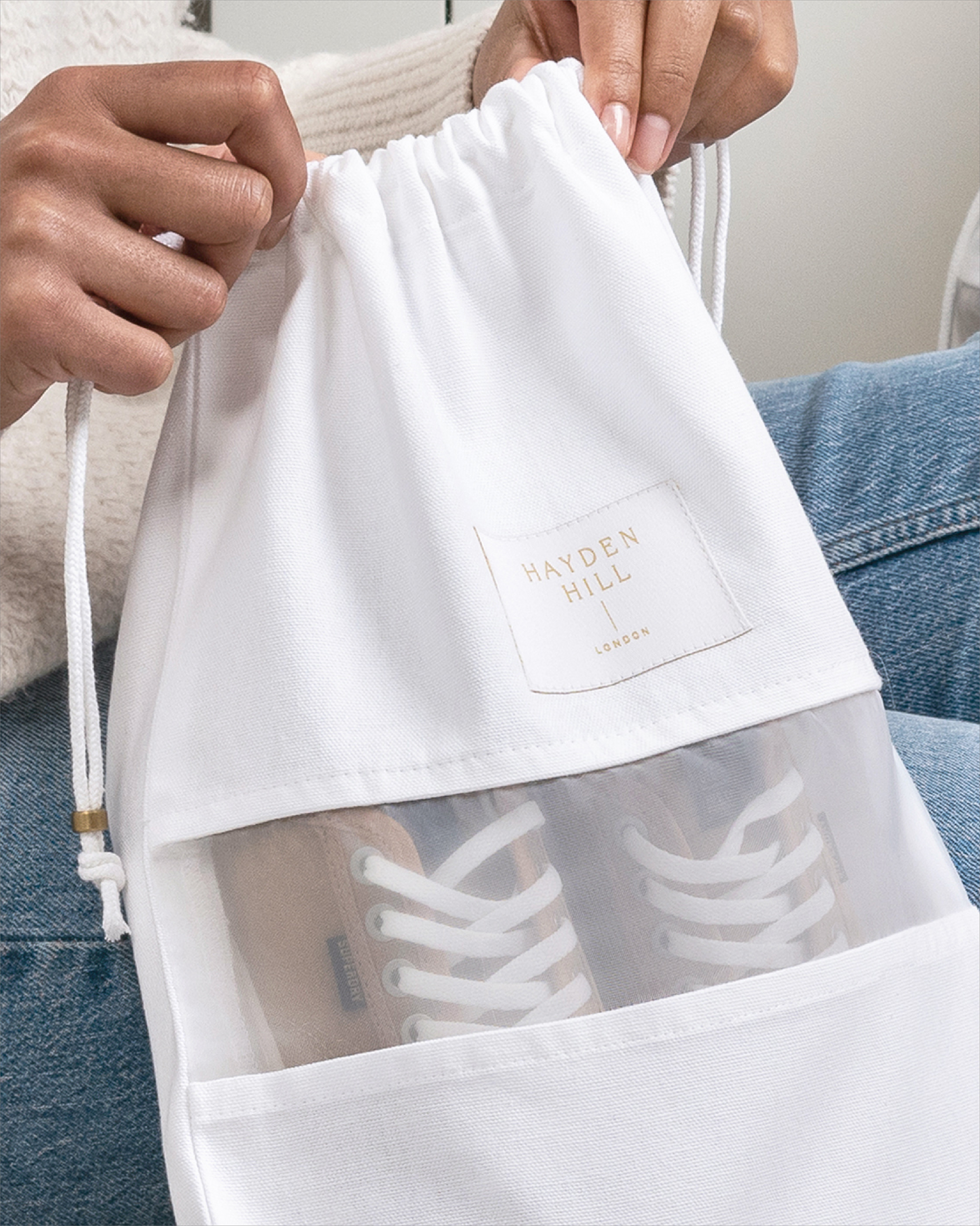 Hayden Hill 3 Small Organic Cotton Dust Bags