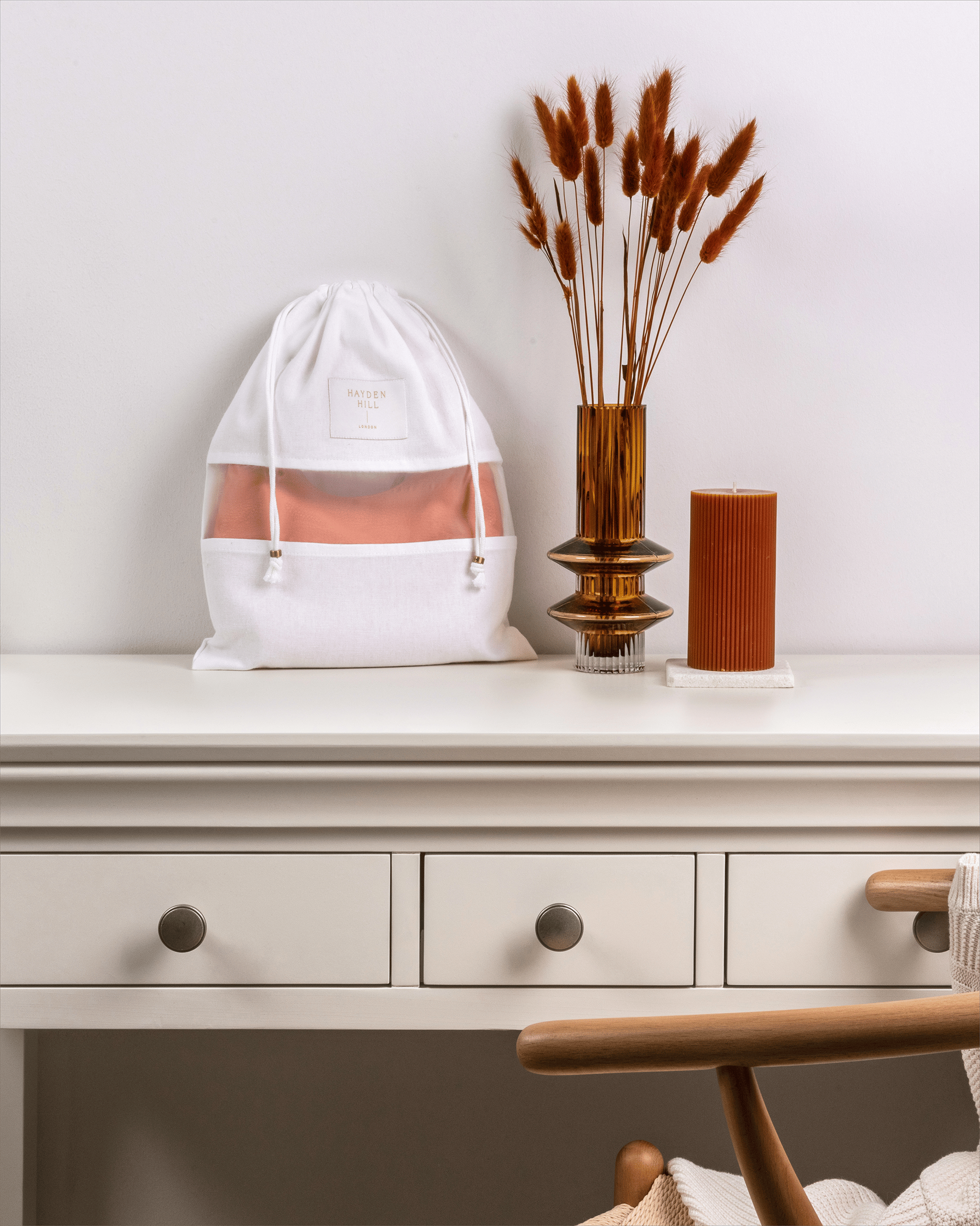 Hayden Hill 3 Small Organic Cotton Dust Bags