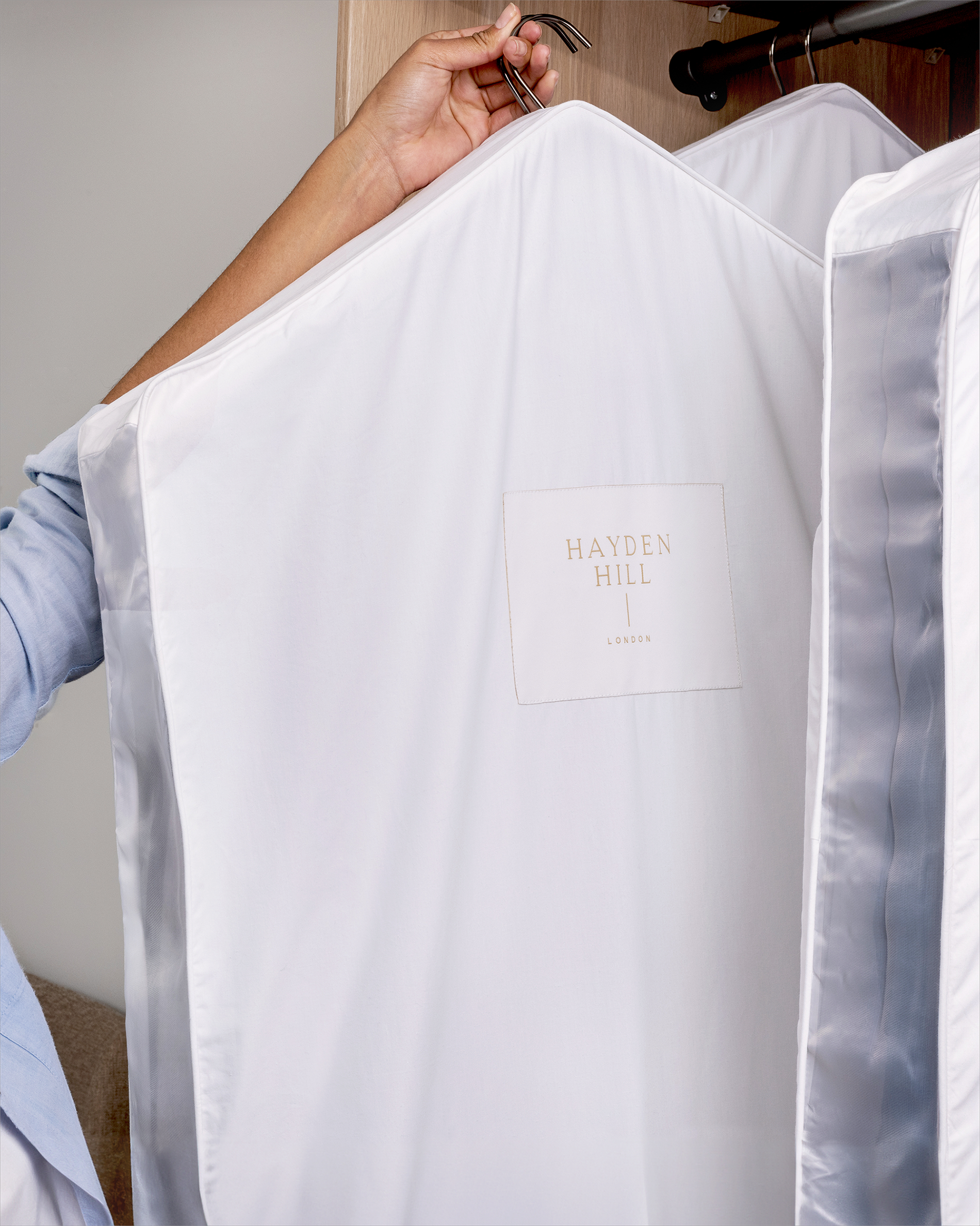 Hayden Hill Long Organic Cotton Hanging Bag