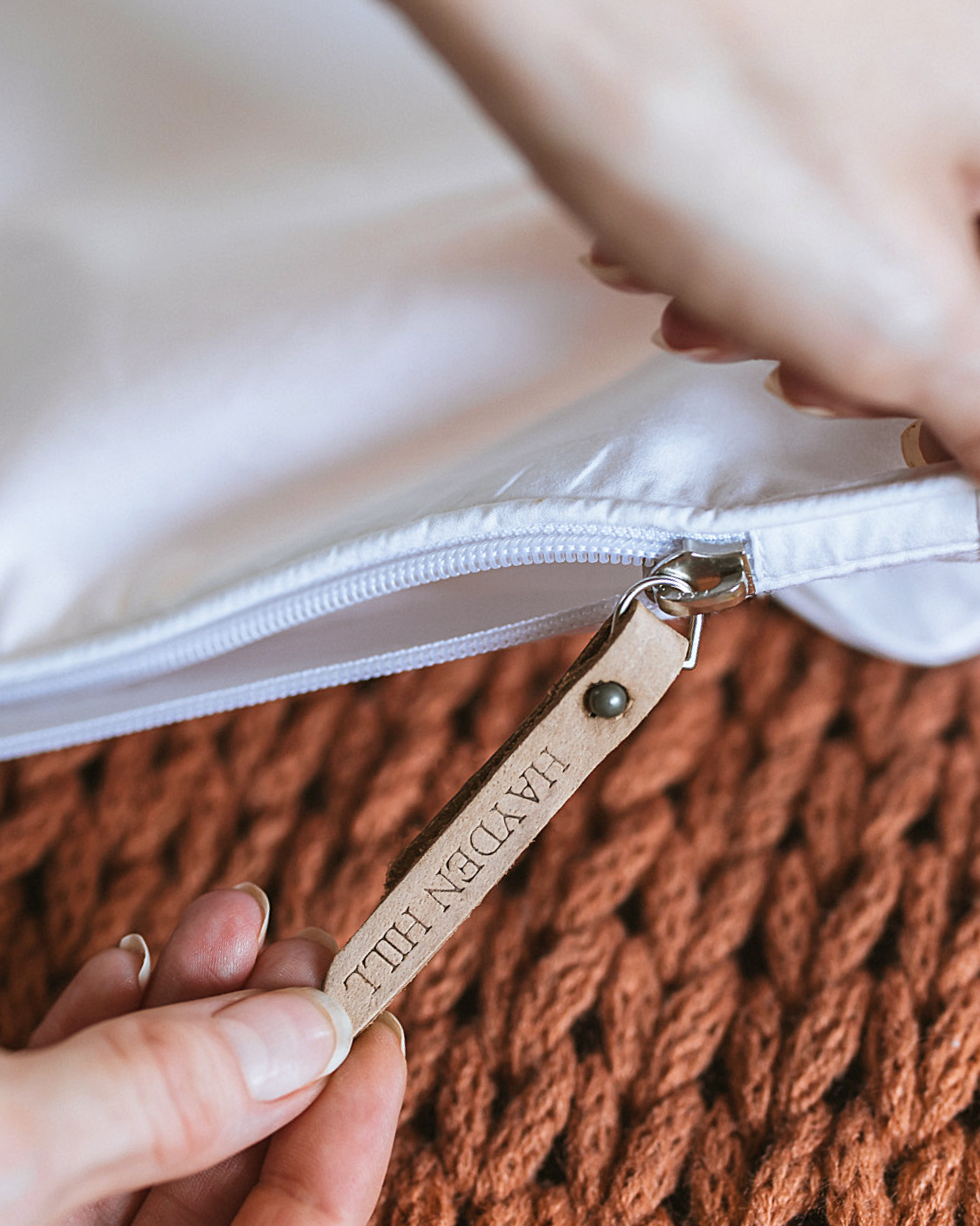 Hayden Hill Long Organic Cotton Hanging Bag