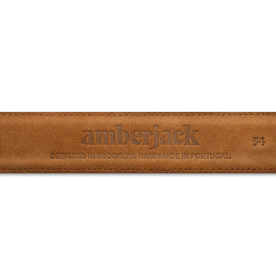 Amberjack Leather Belt (Honey)