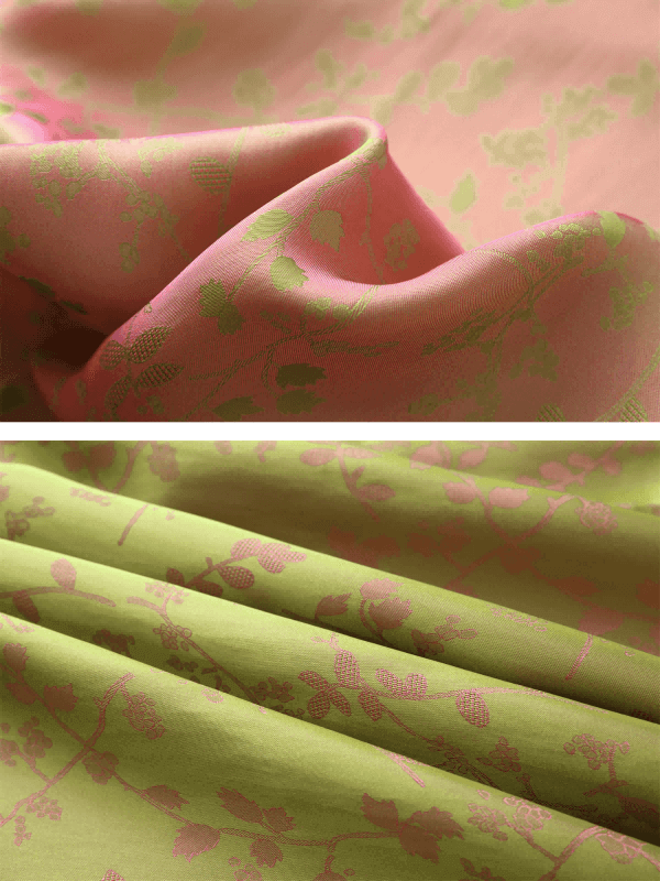 Ulivary Oriental Reversible Kimono Robe
