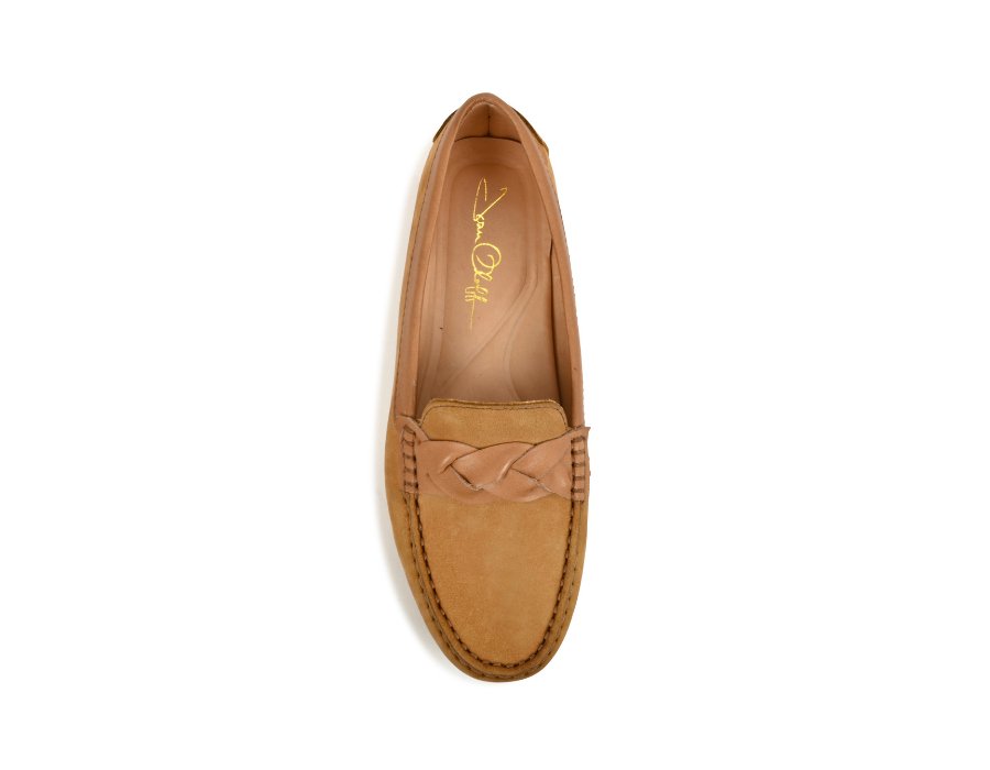 Joan Oloff Piper Camel Nubuck/Camel Leather