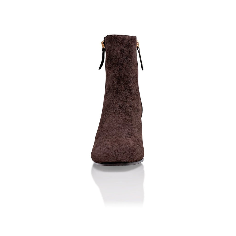 Joan Oloff Arina Bootie Cafe Kid Suede