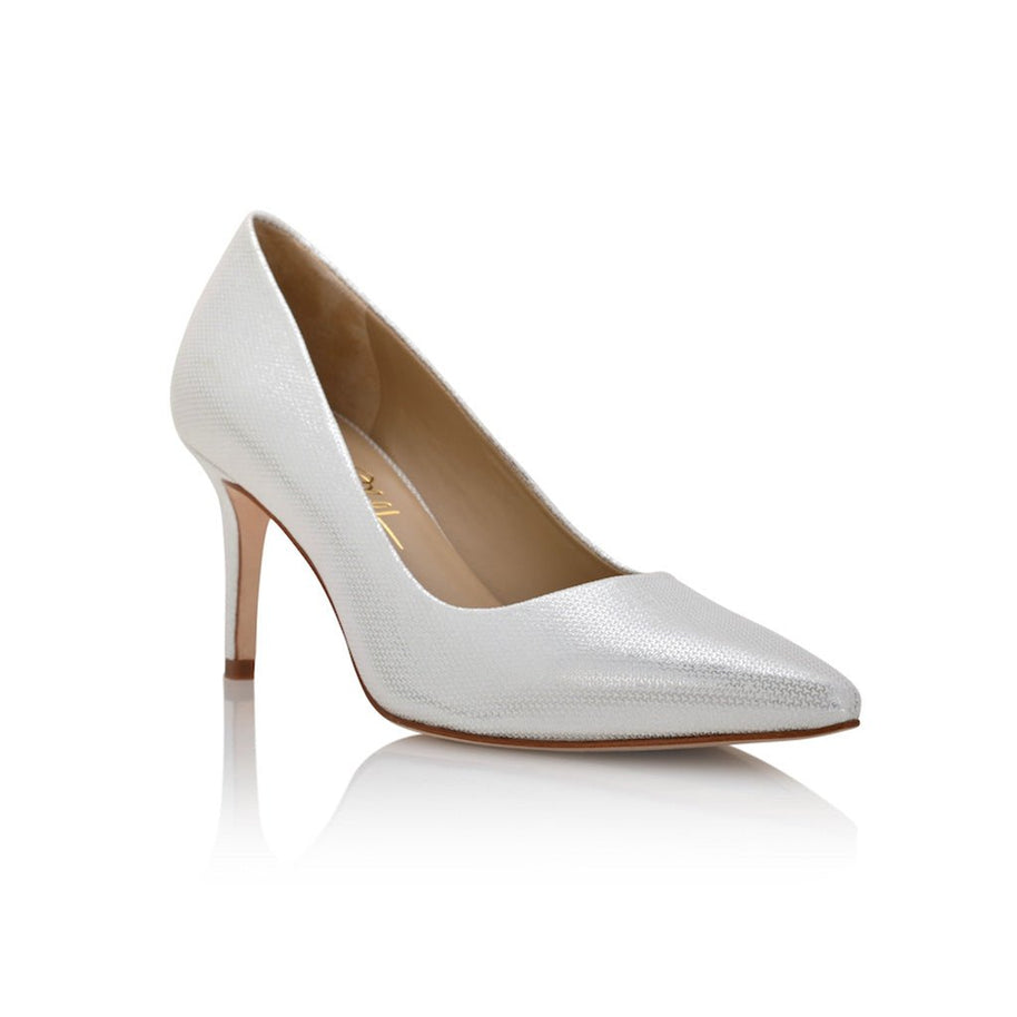 Joan Oloff Deborah Silver Mesh Leather