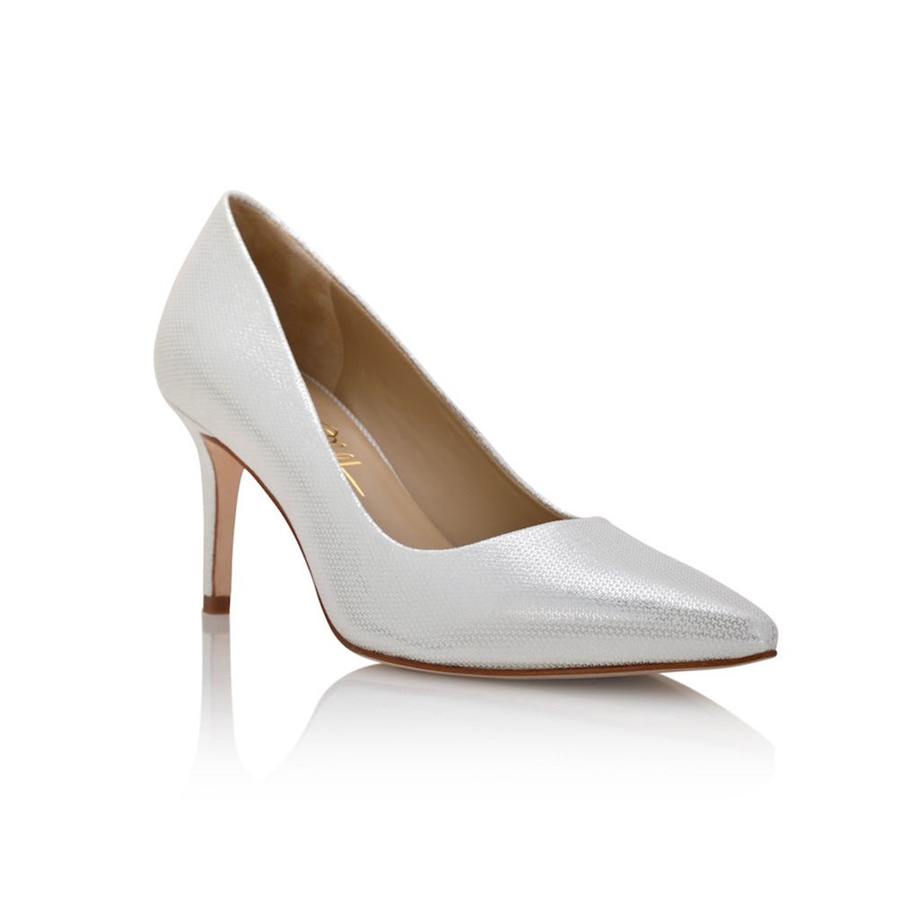 Joan Oloff Deborah Silver Mesh Leather