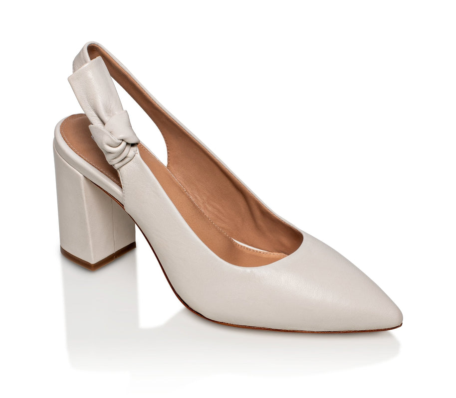 Joan Oloff Daphne Off White Luxury Kid Nappa