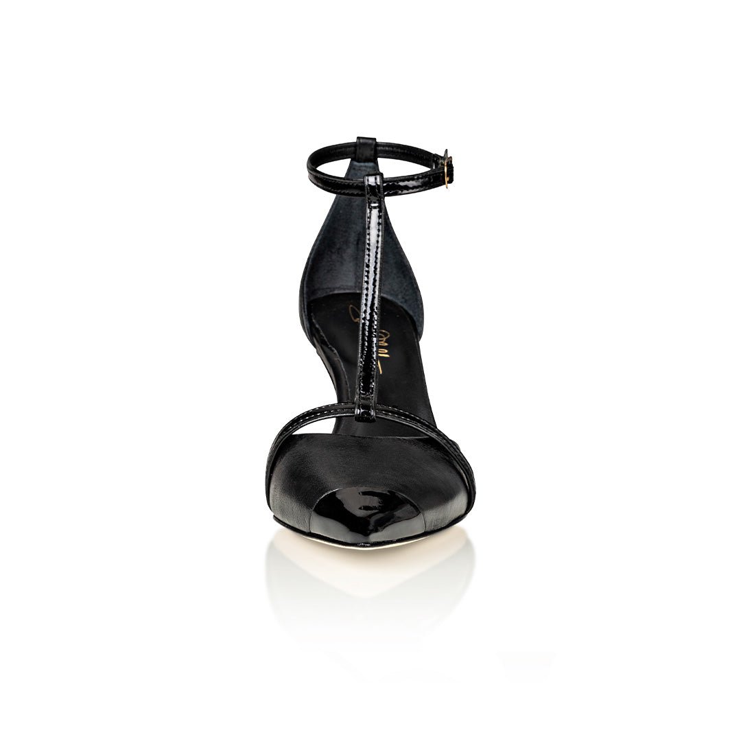 Joan Oloff Desiree Black Nappa / Black Patent
