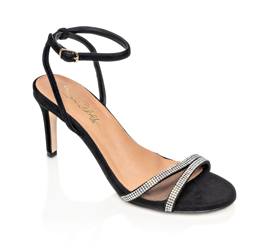 Joan Oloff Fame Black Kid Suede