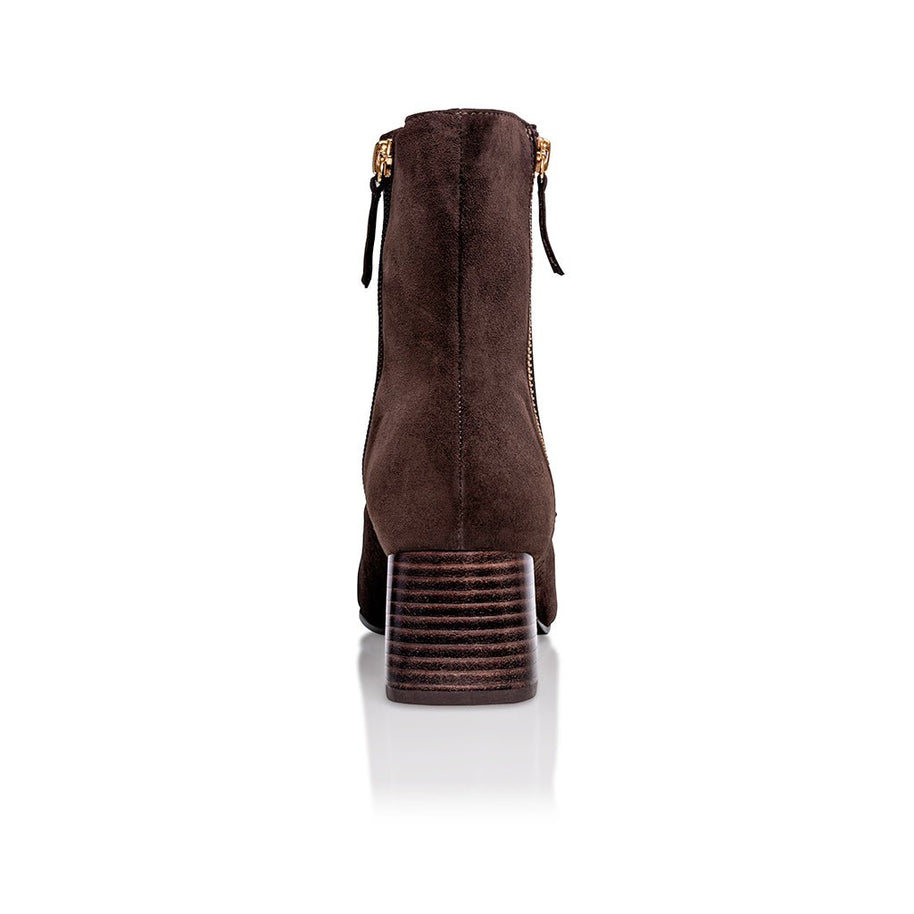 Joan Oloff Arina Bootie Cafe Kid Suede