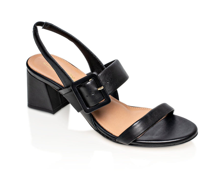Joan Oloff Greyson Black Luxury Kid Nappa