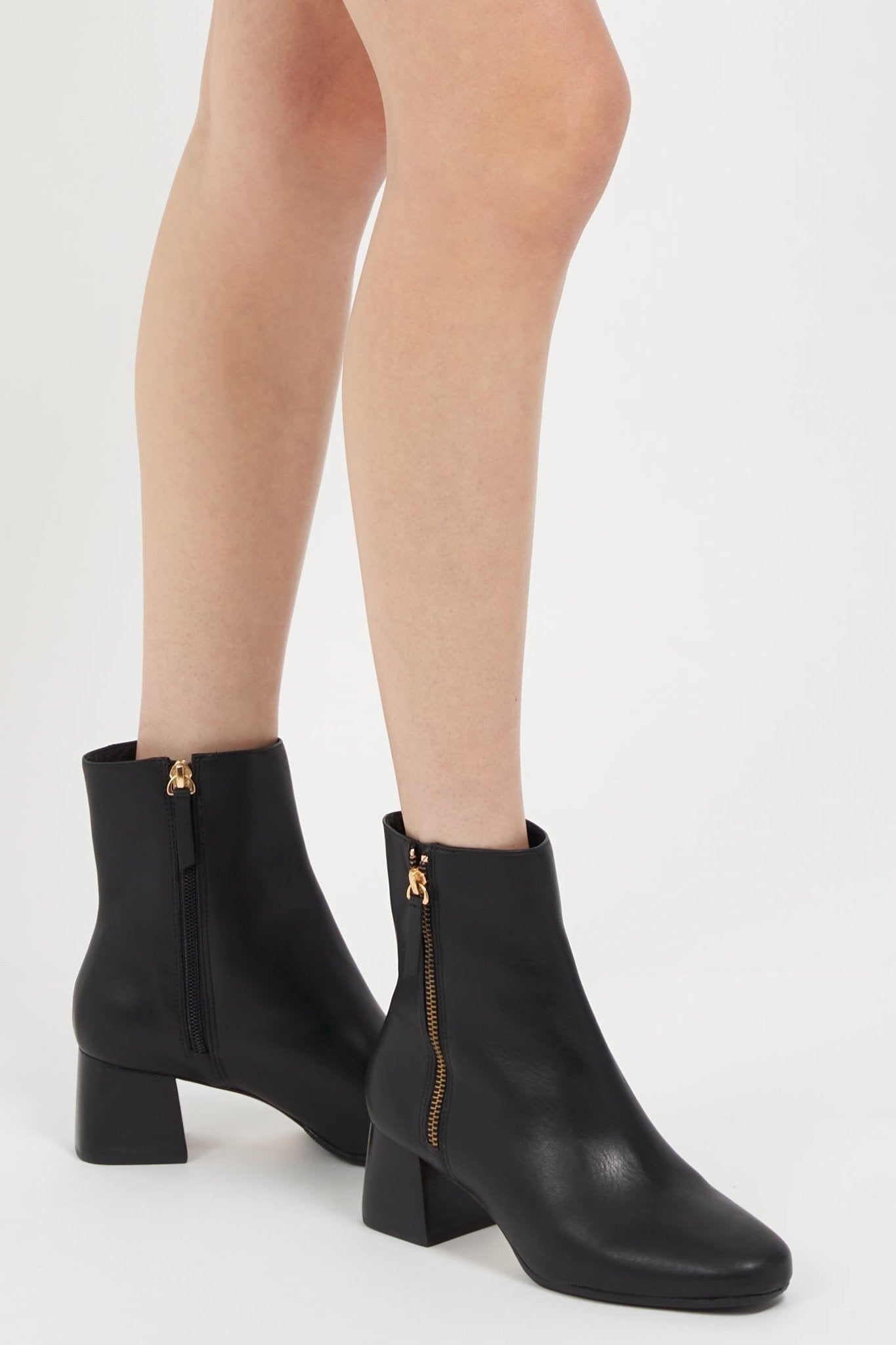 Joan Oloff Arina Bootie Black Lux Nappa