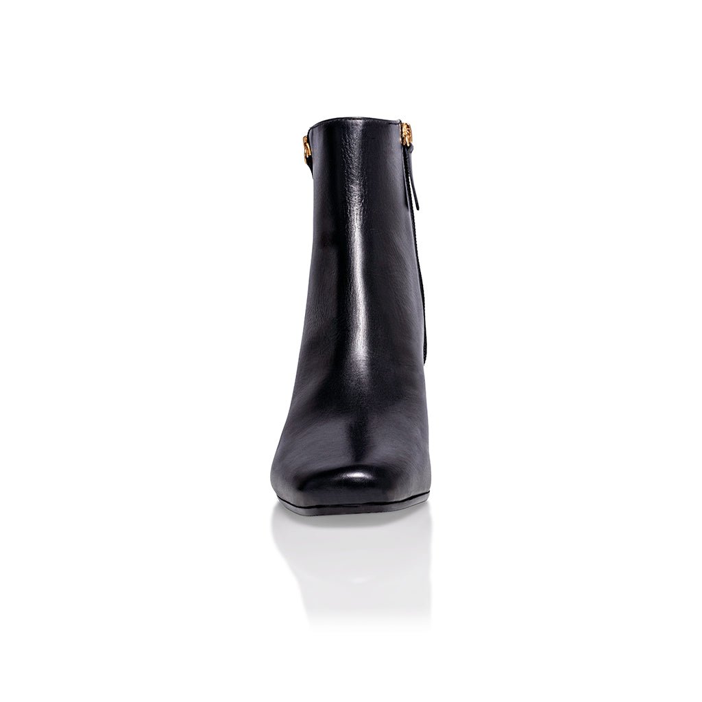 Joan Oloff Arina Bootie Black Lux Nappa