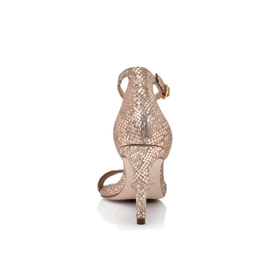 Joan Oloff Simone Champagne Metallic Snake