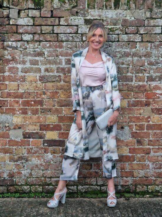 Ulivary Landscape Pajama Set 3pcs Feather