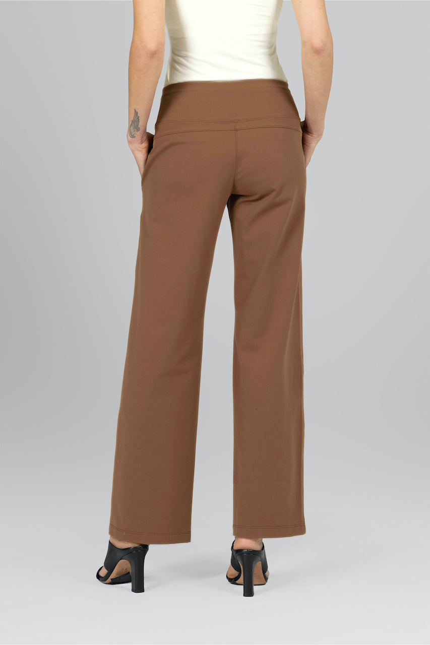 KiraGrace TRAVELER PANT: DARK KHAKI