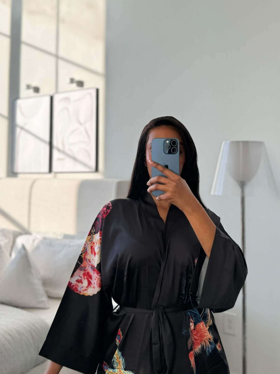Ulivary Dragon Phoenix Kimono Robe
