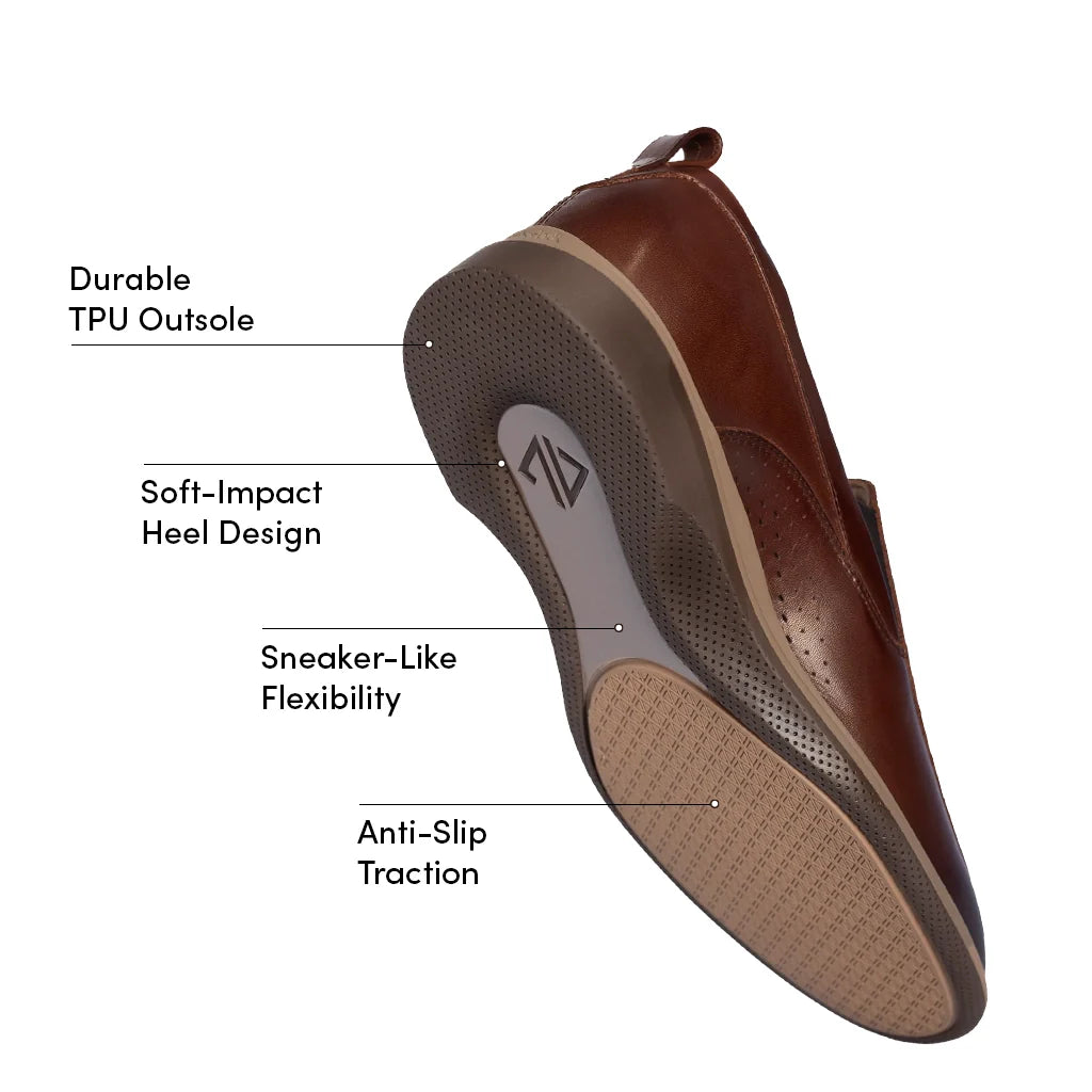 Amberjack The Slip-On (Chestnut)