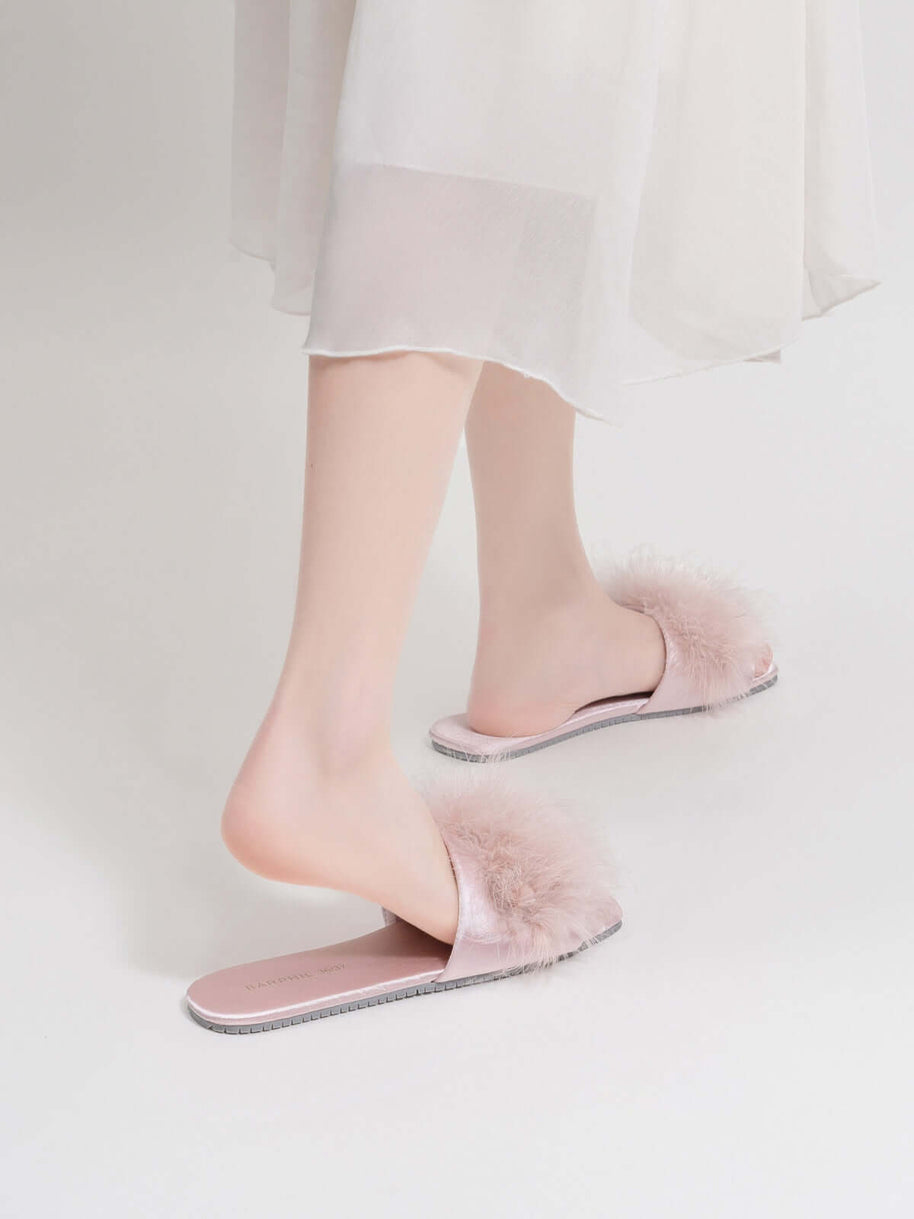Ulivary Classic Feather Slippers (more colors)