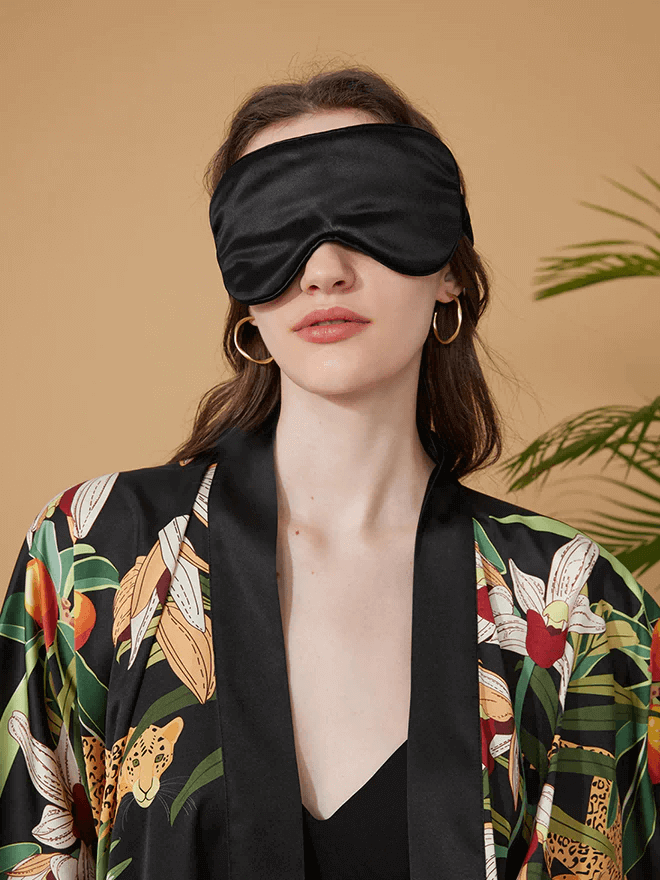 Ulivary 22 Momme Mulberry Silk Sleep Eye Mask