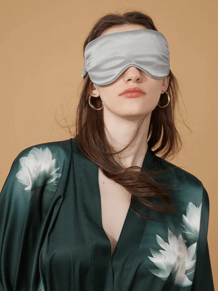 Ulivary 22 Momme Mulberry Silk Sleep Eye Mask