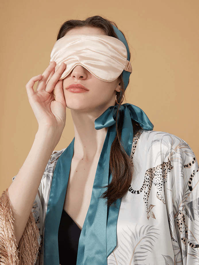 Ulivary 22 Momme Mulberry Silk Sleep Eye Mask