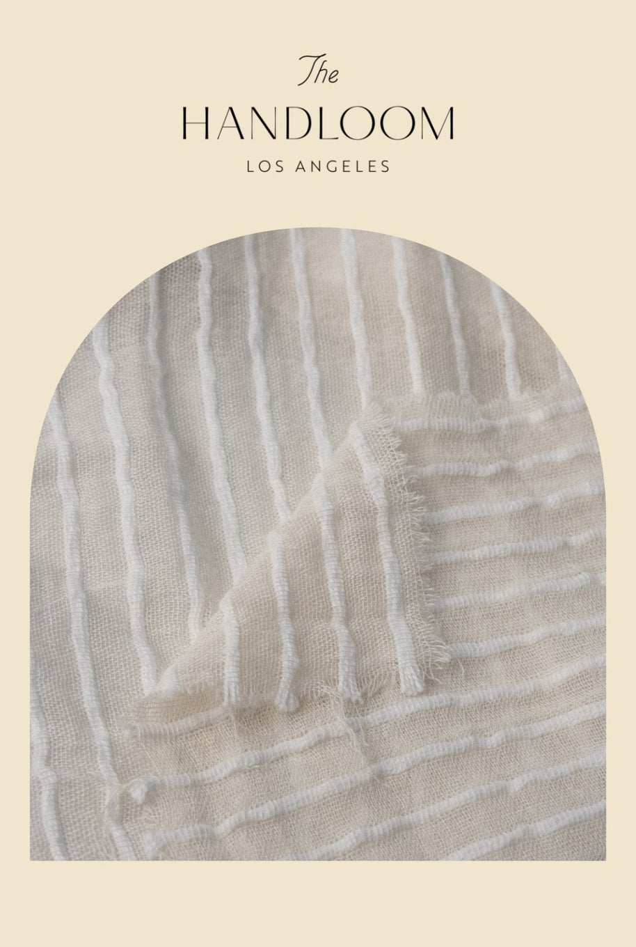 The Handloom Voyage Set - White Stripes