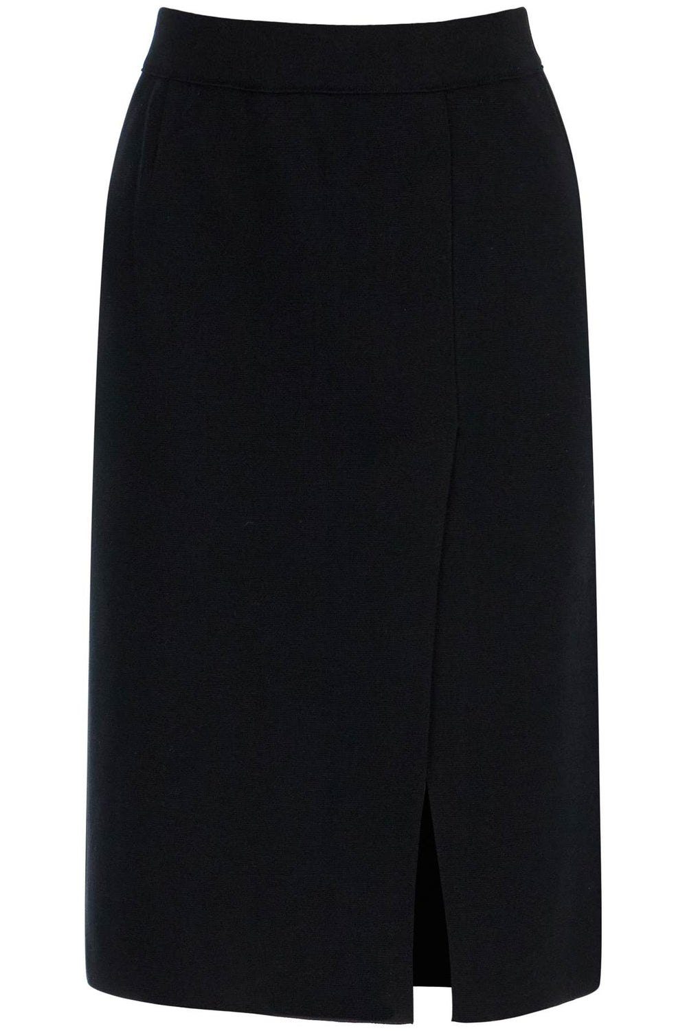 MRZ Wool Pencil Midi Skirt